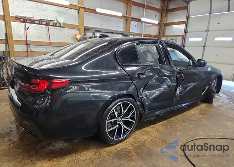 2022 BMW M550Xi z USA, uszkodzony, nr VIN WBA13BK09NCH97228